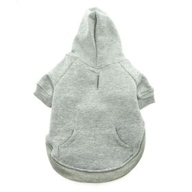 Flex-Fit Dog Hoodie (Color: Gray, size: 3X-Large)