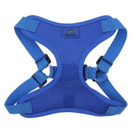 Wrap and Snap Choke Free Dog Harness by Doggie Design (Color: Cobalt Blue, size: small)