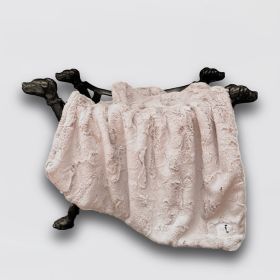 Cuddle Dog Blankets (Color: Latte, size: SM)