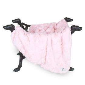 Bella Dog Blanket (Color: Baby Pink, size: SM)