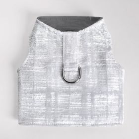 Gia Dog Harness (Color: silver, size: XS)
